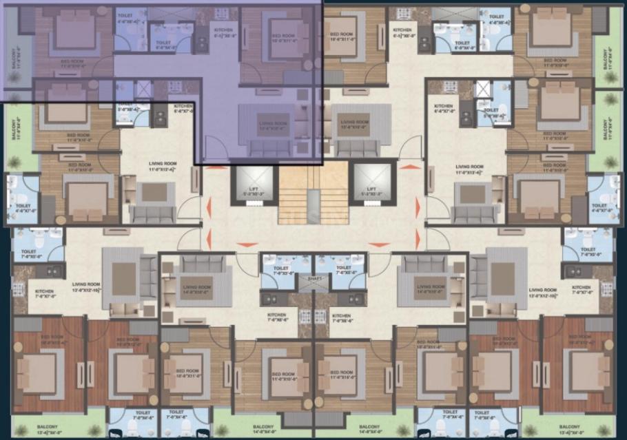 JMD Vinayaka County - Image 14