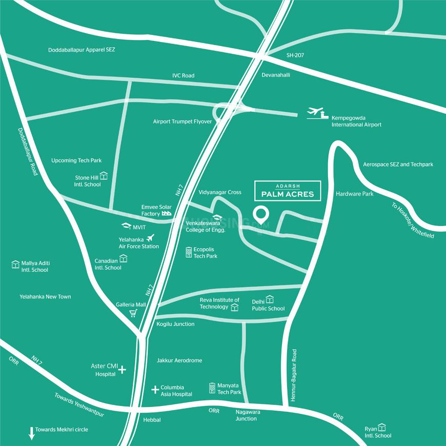 Adarsh Palm Acres - Image 41
