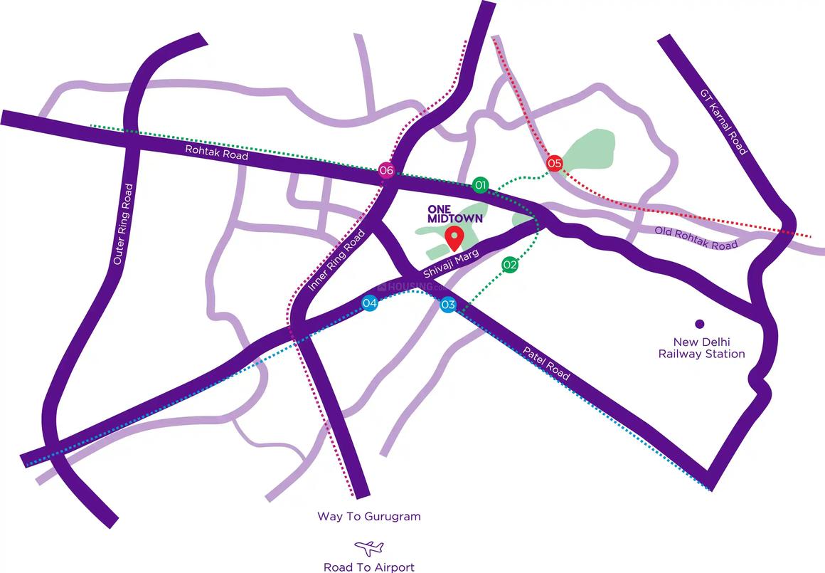 DLF One Midtown - Image 44