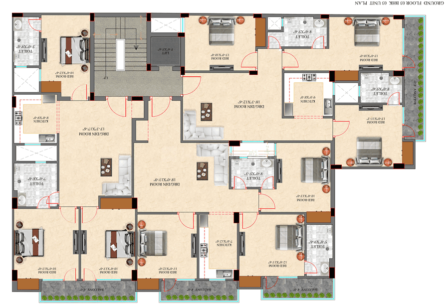 D S Metro View Apartment - Image 20