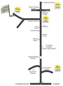 Kolar Road Bhopal Map Rera Projects In Dehri Kalan, Bhopal | Rera Compliant Projects In Dehri  Kalan, Bhopal