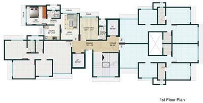 Gallery Cover Pic of Romell Trimurti CHSL Phase I Upto 15th Floor