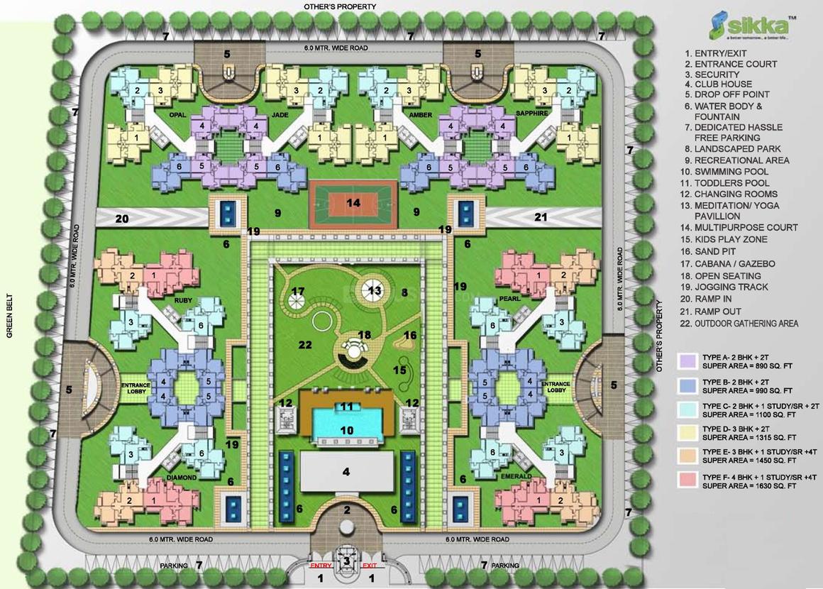 Sikka Kaamya Greens - Image 35