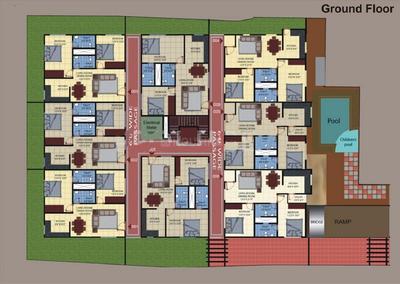 Gallery Cover Image of 983 Sq.ft 2 BHK Apartment for buy in Adonai Palms, Kothanur for 5500000