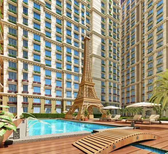 Kanakia Paris in Bandra East,Mumbai Price, Floor Plans, Photos