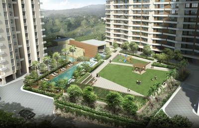 Gallery Cover Image of 1100 Sq.ft 2 BHK Apartment for rent in Kalpataru Hills, Thane West for 29500