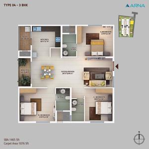 2 BHK Apartment