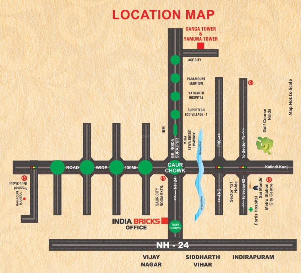 India Bricks Ganga And Yamuna Tower - Image 18