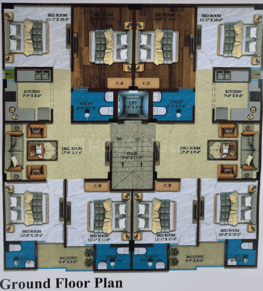 JMD Aashirwad Apartment - Image 5