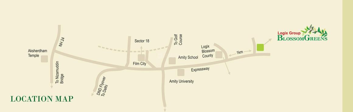 Logix Blossom Greens Phase 3 Tower A K & Club House - Image 8