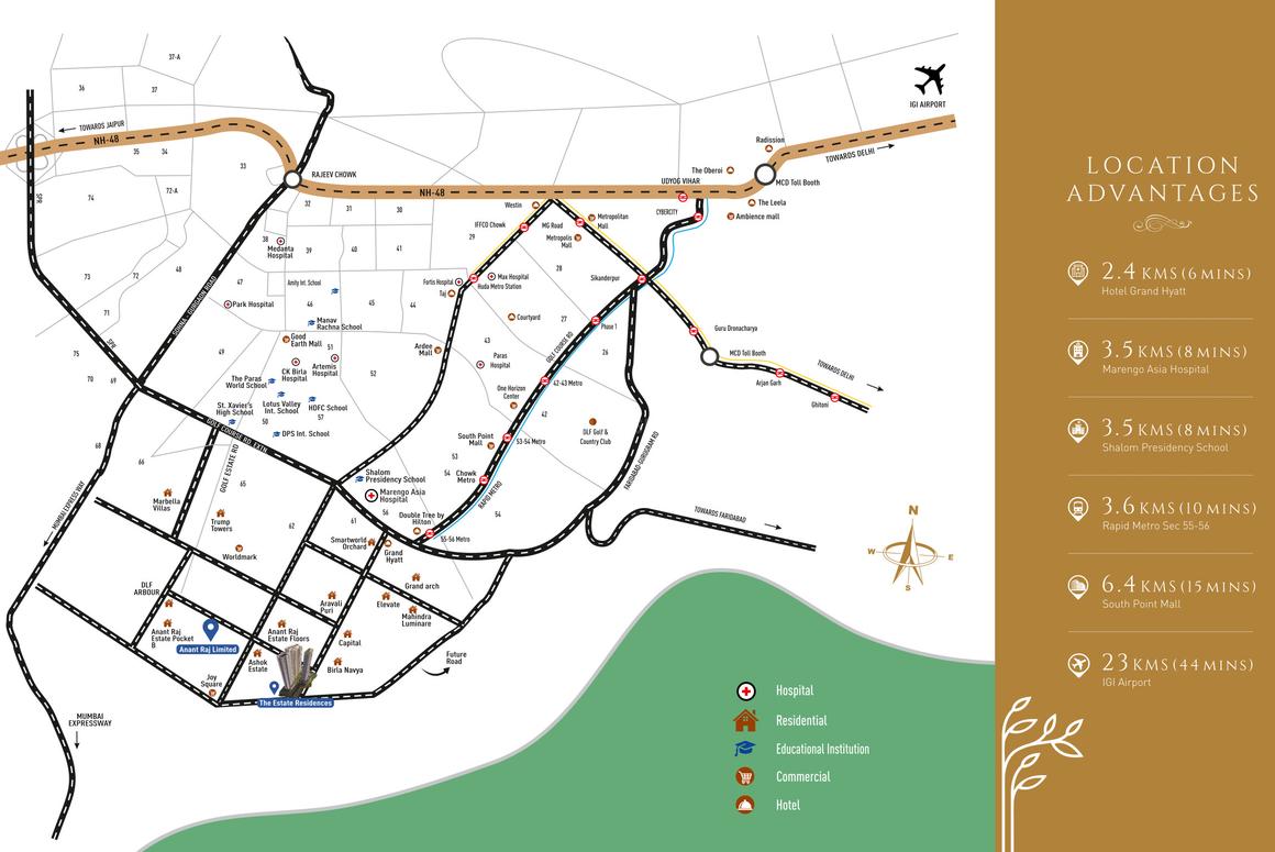 Anant Raj The Estate Residences - Image 17