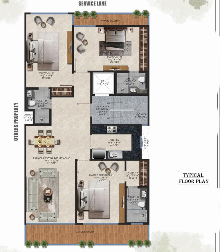 Altura Safdarjung Enclave Luxury Builder Floors - Image 4
