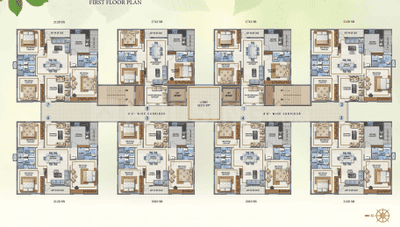 Gallery Cover Image of 2380 Sq.ft 3 BHK Apartment for rent in Aditya Heights, Mallapur for 65000