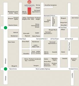 Vatva Map Aryaman Heights Location Map Vatva, Ahmedabad