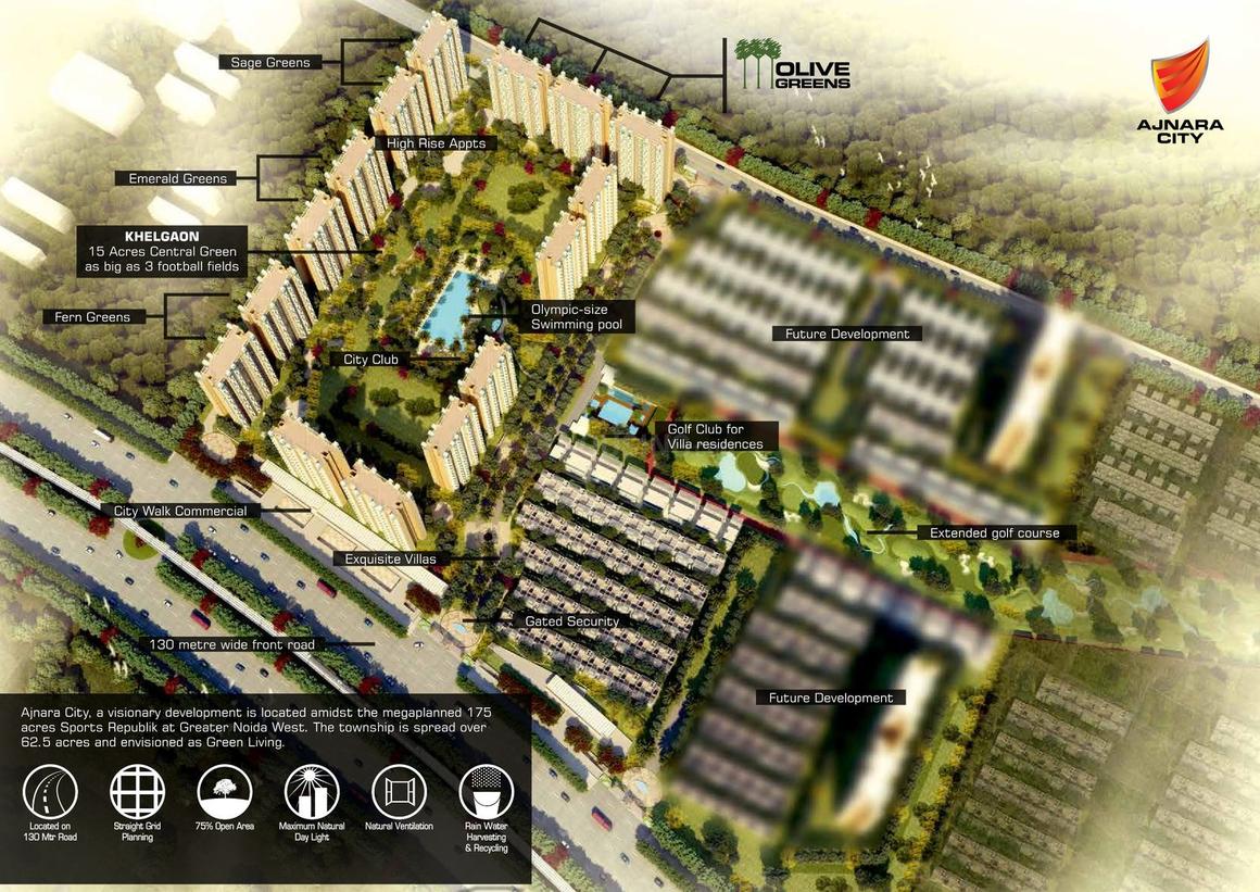 Ajnara Khel Gaon Phase 2 Tower P Q And R - Image 5