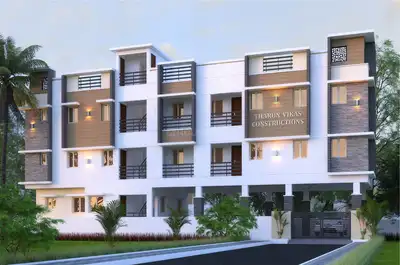 BHK 1200 Sqft Flat for sale at Poonamallee, Chennai West