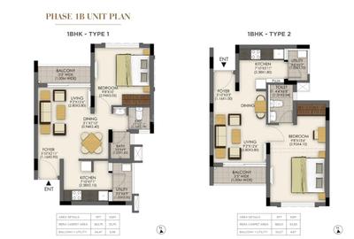 Gallery Cover Image of 576 Sq.ft 1 BHK Apartment for buy in Tata Santorini Phase IB, Poonamallee for 2160000