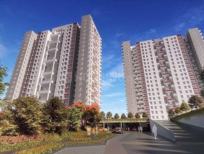 Gallery Cover Image of 1200 Sq.ft 3 BHK Apartment for buy in Yashwin Encore, Wakad for 8500000