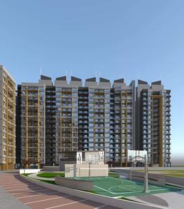 Gallery Cover Image of 1020 Sq.ft 2 BHK Apartment for buy in Kharadi for 5550000