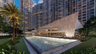 Gallery Cover Image of 700 Sq.ft 2 BHK Apartment for buy in Thane West for 12000000