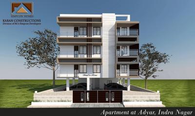 Gallery Cover Image of 1384 Sq.ft 3 BHK Apartment for buy in Adyar for 17000000