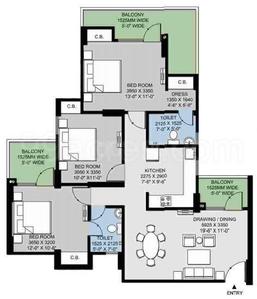 3 BHK Apartment