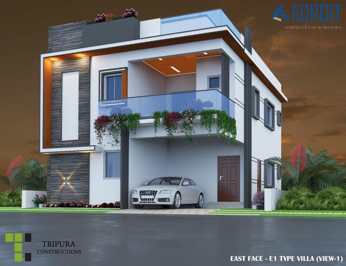 2257 Sqft 3 BHK Villa for sale in Tripura Landmark Nirvana Bachupally