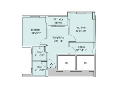 2 BHK Flat