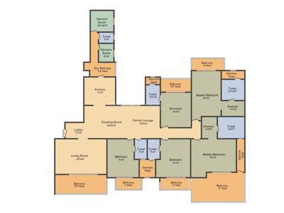 5 BHK फ़्लैट