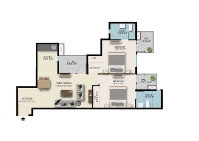 2 BHK Flat