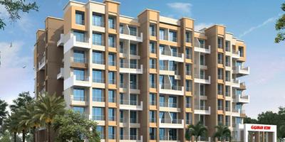 Gallery Cover Image of 640 Sq.ft 1 BHK Apartment for buy in Gajanan Icon, Vitthalwadi for 3200000