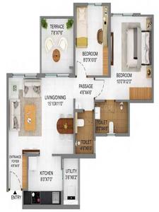 2 BHK Apartment