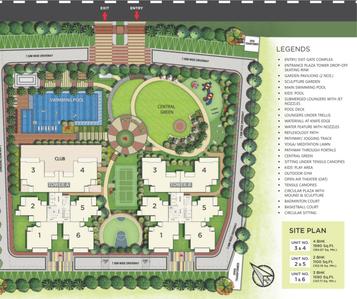 3 BHK अपार्टमेंट