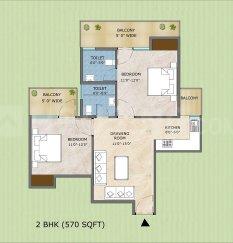2 BHK Apartment
