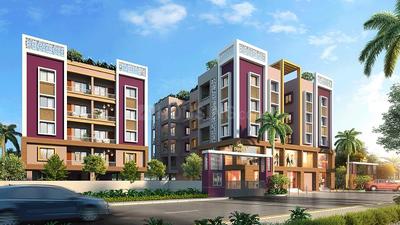Gallery Cover Image of 847 Sq.ft 2 BHK Apartment for buy in Sun Dwarka, Salt Lake City for 4404400