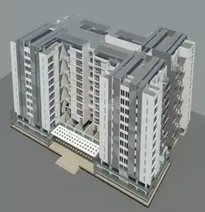 Gallery Cover Image of 1152 Sq.ft 3 BHK Apartment for buy in Lohegaon for 7200000