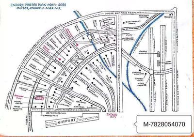 750 Sq.ft Residential Plot for Sale in Bada Bangarda, Indore