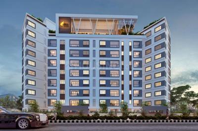 Gallery Cover Image of 1217 Sq.ft 2 BHK Apartment for buy in DRA Tuxedo, Velachery for 11000000