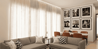 Gallery Cover Image of 1040 Sq.ft 2 BHK Apartment for buy in S Raheja New Light, Khar West for 50375000