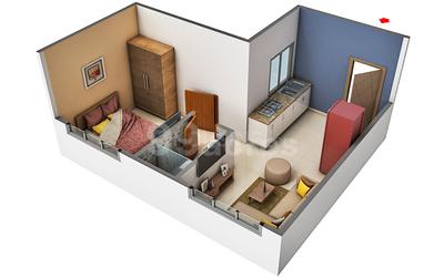 1 BHK अपार्टमेंट