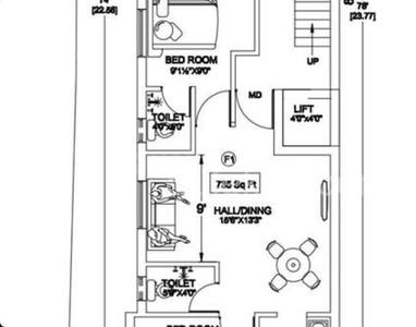 Gallery Cover Image of 735 Sq.ft 2 BHK Apartment for buy in Old Pallavaram for 4263000