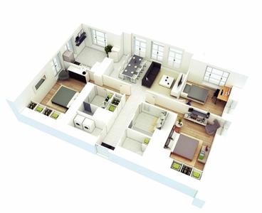Gallery Cover Image of 1100 Sq.ft 2 BHK Apartment for buy in Kalasipalayam for 4200000