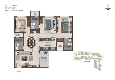 3 BHK Apartment