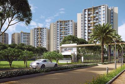 Gallery Cover Image of 1023 Sq.ft 2 BHK Apartment for buy in Hinjewadi for 6100000
