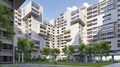 Gallery Cover Image of 1217 Sq.ft 2 BHK Apartment for buy in Bhoganhalli for 8700000