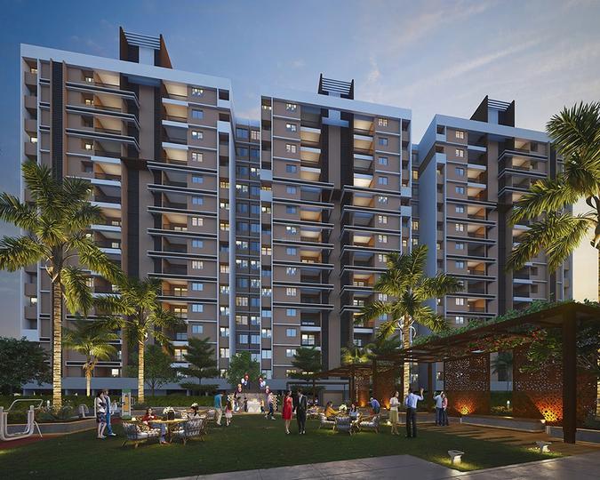 1365 Sqft 3 BHK Flat for sale in Siddhivinayak Vision Exotica Bhosari, Pune Property ID