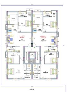 BHK 1418 Sqft Flat for sale at Madipakkam, Chennai South