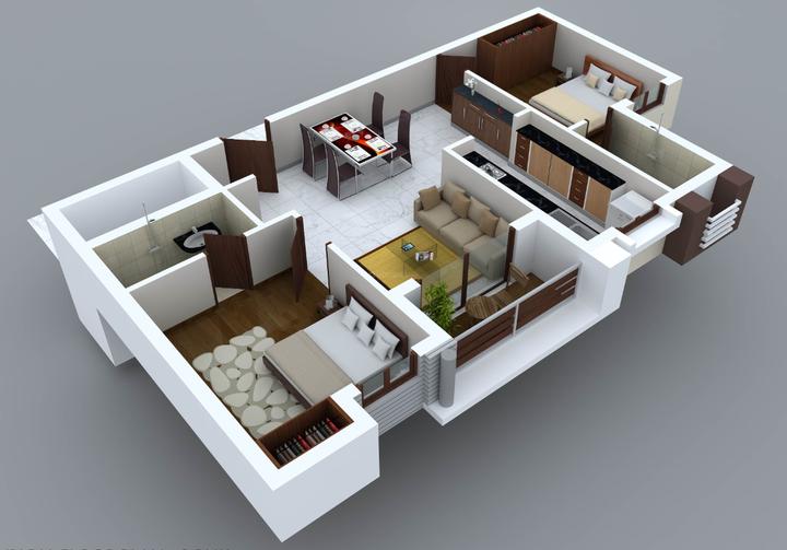 2 BHK 1090 Sqft Apartment for sale at Electronic City Phase II