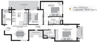 3 BHK Apartment