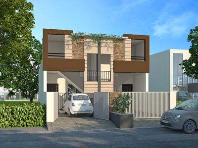 Gallery Cover Image of 911 Sq.ft 1 BHK Villa for buy in Talawali Chanda for 1950000